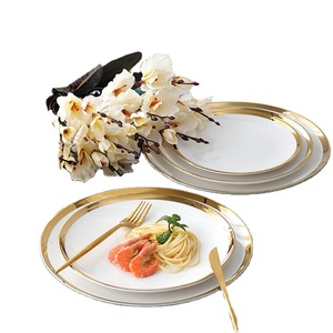 Tablero y placas de melamina para <span class=keywords><strong>restaurante</strong></span> chino de estilo siciliano personalizado de 10 pulgadas Diseño de moda de plástico ecológico - Product Image 2