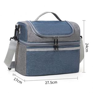 Insulated Large Capacity Cooler Bag Waterproof Portable Zipper Thermal Lunch Bags Outdoor Picnic Food - Product Image 5