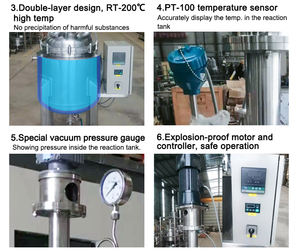 Enzyme Digestion Hydrolysis Reactor Autoclave Solid Fermentation Bioreactor - Product Image 6