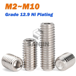 Juego de Tornillos de Titanio Puro TA2 GR2, Tornillos Allen con Cabeza Hexagonal, M3 M4 M5 M6 M8 M10, Tornillos de Titanio Personalizados - Product Image 2
