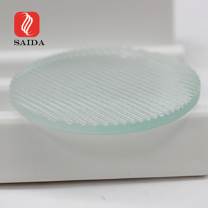 <span class=keywords><strong>Verre</strong></span> trempé <span class=keywords><strong>strié</strong></span> transparent ultra blanc résistant aux hautes températures personnalisé pour l'éclairage - Product Image 5