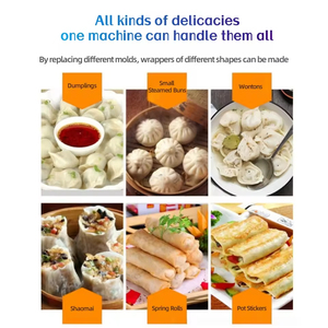 220V có thể thay thế hoàn toàn tự động <span class=keywords><strong>mini</strong></span> bột Tortilla da Arabic pita bánh mì nhà sản xuất bánh bao empanada wrapper bột Máy làm - Product Image 6