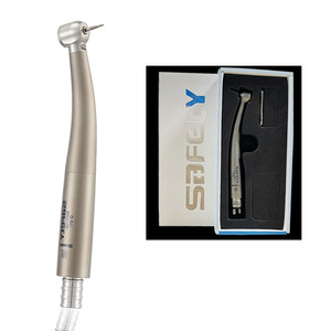 Attacco rapido in titanio ad alta velocità manipolo dentale turbina germania cuscinetti in ceramica con LED in fibra ottica - Product Image 4