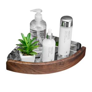 Étagère de rangement adhésive <span class=keywords><strong>extensible</strong></span> à 2 niveaux pour salle de bain, en acier inoxydable, à fixer au mur, pour <span class=keywords><strong>douche</strong></span>, coin - Product Image 6