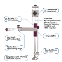 Bras de torsion pliable FB-025-2E 25 Nm 531 mm avec encodeur XY, support d'assemblage peu encombrant, tournevis inclus |   Positionnement 2E