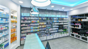 Kệ Dược Phẩm Bằng Gỗ Kệ Trưng Bày Nội Thất Cửa Hàng Nội Thất Cửa Hàng Y Tế Thiết Kế Quầy Bệnh Viện Cho Dược - Product Image 5