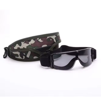 Lunettes tactiques X800 système interchangeable à 3 lentilles pour Paintball, chasse et combat Protection UV400 lunettes de sécurité anti-buée