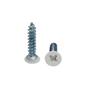 Tornillo de Cabeza Cilíndrica Cruzada Ka3 de 16 mm, Galvanizado, para Muebles de Madera, Rosca Derecha, Roscado Parcialmente - Product Image 1