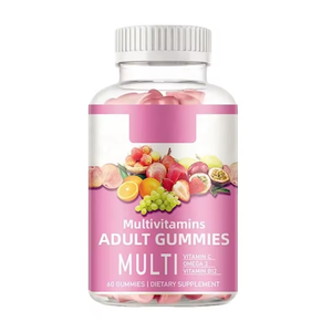 Gomitas Multivitamínicas Veganas Premium. Fórmula de Pectina con Vitamina D3, B12, Zinc. Apto <span class=keywords><strong>para</strong></span> <span class=keywords><strong>dieta</strong></span> cetogénica. Formas y Sabores Personalizados. - Product Image 1