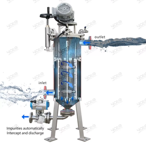 스테인레스 스틸 필터, 점성 액체 수지 꿀 접착제용 완전 자동 내부 스크레이퍼 필터 개발 - Product Image 2