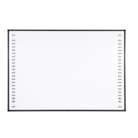 Tableau blanc d'usine de la Chine 82 84 96 102 pouces tableau blanc interactif portable tableau blanc intelligent avec connexion USB pour pc