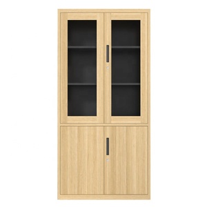 Muebles personalizados, placa <span class=keywords><strong>de</strong></span> acero laminada en frío, puerta <span class=keywords><strong>de</strong></span> Metal, archivador <span class=keywords><strong>de</strong></span> oficina, <span class=keywords><strong>transferencia</strong></span> <span class=keywords><strong>de</strong></span> grano <span class=keywords><strong>de</strong></span> madera para oficina, hogar, escuela, Hospital - Product Image 2