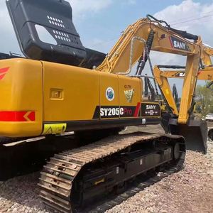 รถขุดตีนตะขาบ SANY มือสอง ได้รับการรับรองมาตรฐาน CE พร้อมบุ้งกี๋ ยี่ห้อ SANY รุ่น SY205C เครื่องจักรจากประเทศจีน - Product Image 1