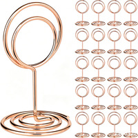Porte-cartes de table élégant et moderne en acier inoxydable de haute qualité, support de menu, support de numéro de table, marque OEM, restaurant, hôtel