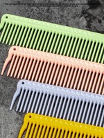 Peigne à cheveux à dents larges Eagle Castle JRL avec manche en bambou, usage professionnel en salon, pour cheveux mi-courts pour femmes, 19 cm