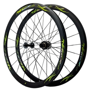700C Rennrad räder 40m Aluminium legierung Felge C/V Bremse HG <span class=keywords><strong>11</strong></span>-Gang-Räder für Rennräder - Product Image 2