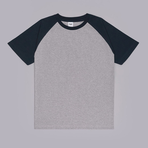 100% cotone S/ M / L / XL /XXL/XXXL taglia 230 GSM traspirante bicolore bianco Oversize t-shirt da uomo per l'estate - Product Image 3