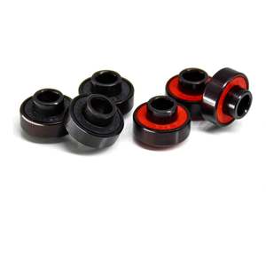 Roulements à billes pour skateboard/longboard 8*22*12.6mm 8*22*13.1mm à gorge profonde intégrée 608-2RS avec anneaux noirs et extension interne d'un côté - Product Image 2
