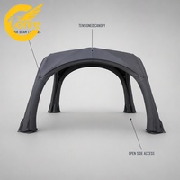 Tente de camping gonflable, abri à poutres pneumatiques pour événements de camping, OEM ODM