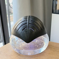 Diffuseur d'arômes électrique portable de type feuille pour intérieur/extérieur, lumière LED à changement de couleur, capacité de 1800 ml pour chambre à coucher