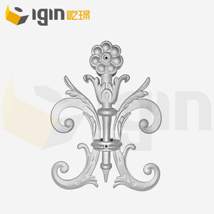 Poste de aluminio para escalera, diseño tradicional de 25x25 mm, para decoración de puertas de jardín y patio. - Product Image 2