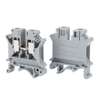 Bloc de bornes DIN à câblage rapide XT UK2.5B avec contacts en cuivre, connexion par vis, 11-20 AWG, 10A max en courant continu