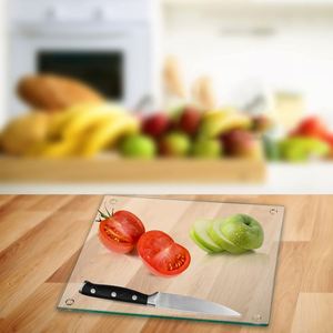 Professional N M CRAFT Eco <b>Acrylic</b> Square Chopping Board for Home Hotel & Restaurant Use Durable Material - Product Image 5