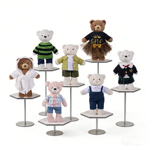 Orsacchiotto di Peluche Personalizzabile con Logo Ricamato, Super Morbido <span class=keywords><strong>e</strong></span> Carino, Beige, per Souvenir di Eventi <span class=keywords><strong>e</strong></span> Feste - Product Image 2