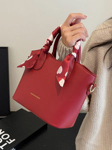 Red Bag 2026 New Style Women's Bag Popular and Versatile Crossbody Bag Wedding <b>Bride</b> Bag <b>Handbag</b> - Product Image 2