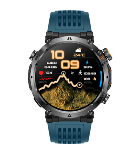 Reloj Inteligente Deportivo para Exteriores DF HT42 con GPS, Linterna, Brújula, Altímetro, Barómetro, Pantalla Táctil de 1.7 Pulgadas, Resistente al Agua 3 ATM - Product Image 4