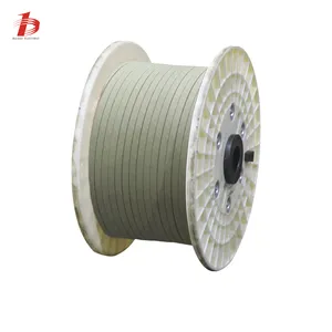 High density Paper Covered Rectangular & Round Copper/Aluminium Conductor Strips Flat or round winding Wires for oil transformer