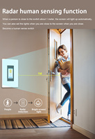 Interruptor Inteligente Lanbon L9 Estándar Estadounidense con Pantalla Táctil LCD, Interruptor de Luz Inteligente para el Hogar, Funciona con Alexa y Google Home, Control por Voz