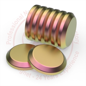 Cortina de ducha magnética Pesos Imán industrial permanente Metal para bolsos Chaflán de zinc con color galvanizado - Product Image 4