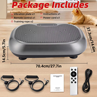 Indoor-Fitnessgerät für Zuhause Vibrationsplatte Körper-Shaker Trainingsgerät Vibrationsplattform für Fitness