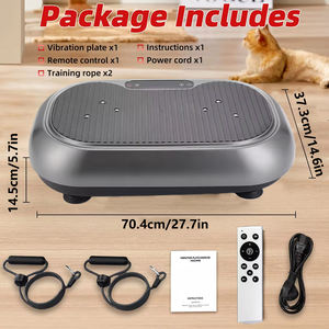 Vibrateur d'entraînement à domicile pour salle de sport intérieure, machine d'exercice, plaque <span class=keywords><strong>vibrante</strong></span>, <span class=keywords><strong>plateforme</strong></span> de fitness - Product Image 6