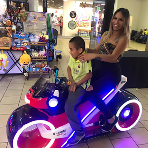 HAOJILE Ride-On <b>Battery</b> Powered Motorcycle Shopping Mall Theme Park Coin <b>Operated</b> Amusement Rides Metal Steel Fiberglass Outdoor - Product Image 3