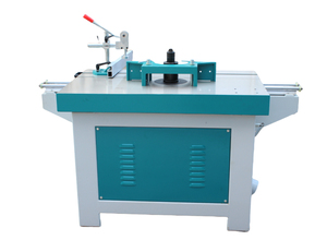 Fresadora de un solo husillo con certificación CE, máquina de fresado vertical con mesa deslizante, cortadora de madera maciza con motor - Product Image 2