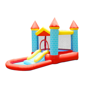 Castillo inflable de tela Oxford, juguetes combinados, casa que rebota multifuncional, combinaciones de paredes de escalada inflables - Product Image 1