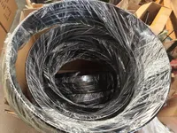 Vente en gros de cerceaux de batterie noirs personnalisés 14 ''16'' 18 ''20'' 22 ''Accessoire pour caisse claire