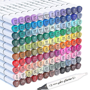 Marqueur d'art créatif pour artistes et étudiants, favorisant une coloration fluide, un travail de ligne propre et une expression artistique visuelle - Product Image 2