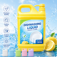 Líquido Lavavajillas Multiusos OEM para el Hogar, Ingredientes Antibacterianos Ecológicos para Lavar Utensilios de Cocina