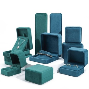 Velvet Jewelry <b>Boxes</b> <b>Mixed</b> Box of Jewelry Wholesale | Luxury Jewelry Display Box Jewelry Sets Packaging Box for Ring Necklace - Product Image 1