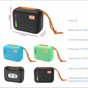 Bán Buôn Mini Bass Di Động Không Dây <span class=keywords><strong>Bluetooth</strong></span> Loa Ngoài Trời 1000MAh Pin-Powered <span class=keywords><strong>Bluetooth</strong></span> Loa - Product Image 2