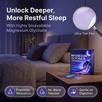 Film Dissoluble Oral OEM au Glycinate de Magnésium 100mg – Dissolution Rapide, Soutien au Sommeil, GABA, L-Théanine, Relaxation, Récupération Nocturne