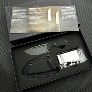 Couteau de poche fixe BK Warin de haute qualité avec manche G10 et lame en acier inoxydable, personnalisable OEM, modèle camping SS277, garantie 1 an - Product Image 6