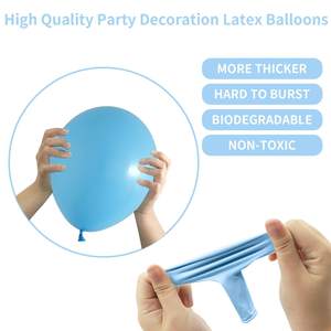 แช่แข็งบอลลูนสีฟ้าพวงมาลัยชุดเกล็ดหิมะฤดูหนาว Wonderland คริสต์มาสเจ้าหญิงหิมะตกแต่งวันเกิด - Product Image 4