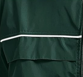 Giacca Impermeabile Unisex con Cappuccio, Leggera e Traspirante, Antivento, Riflettente per Corsa, Escursionismo e Viaggi - Product Image 3