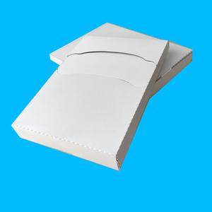Portátil cubierta de asiento higiénico desechable impermeable de la estera de baño cojín del asiento de papel para viajes/Campin - Product Image 4