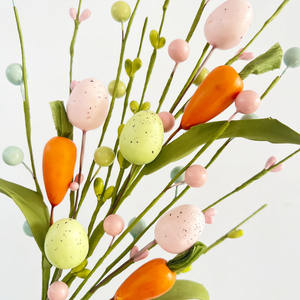 Venta de Ramas de Flores Artificiales, Decoración de Pascua, Flores al por Mayor, Tallos Secos de Pascua, Ramitas - Product Image 5