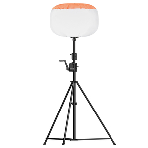 60W IP54 Portable Mobile Balloon <b>LED</b> <b>Light</b> Emergency <b>led</b> mobile lighting tower with no glare for highway <b>work</b> - Product Image 1